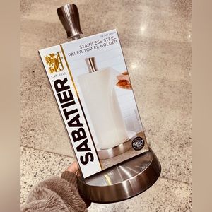 Sabatier Stainless Steel Paper Towel Holder